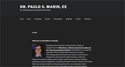 Desktop Screenshot of paulomarin.com